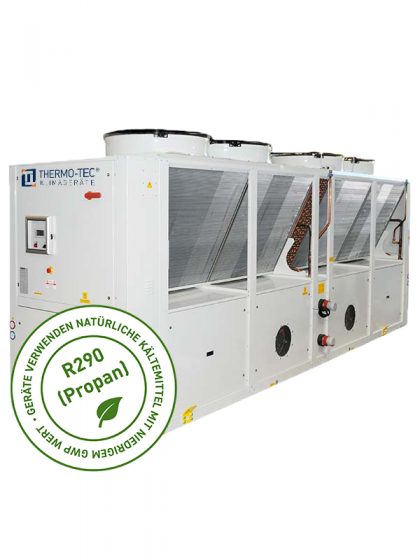 Propan Kaltwassersatz TT-RAS F mit R290 Propan und freier Kühlung